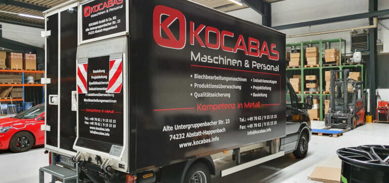 IT Folientechnik Ludwigsburg, Folienbeschriftungen LKW