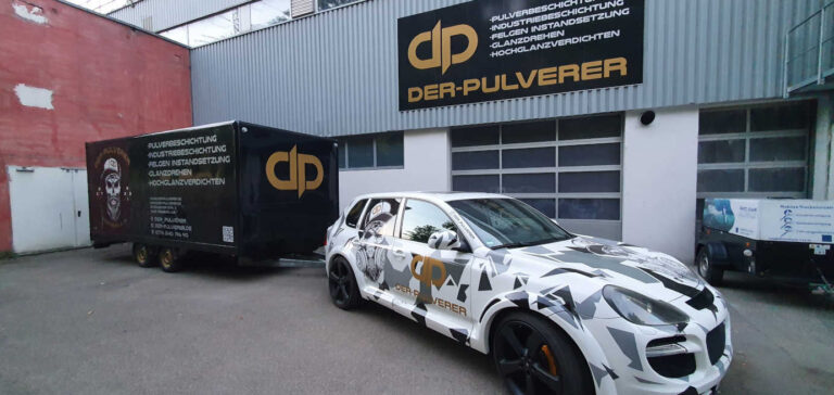 IT Folientechnik Ludwigsburg, Folienbeschriftungen LKW Anhänger und PKW